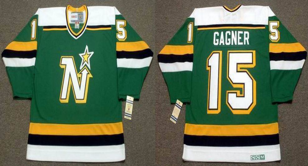2019 Men Dallas Stars #15 Gagner Green CCM NHL jerseys->dallas stars->NHL Jersey
